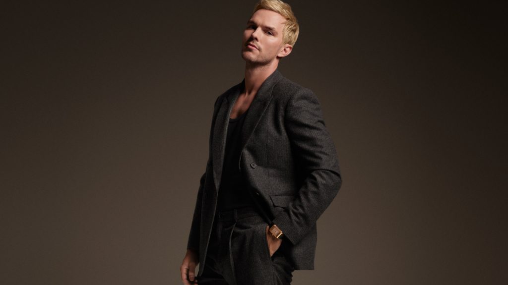 Nicholas Hoult in Jaeger-LeCoultre's 'The Hour Before'. Jaeger-LeCoultre Reverso Tribute Chronograph