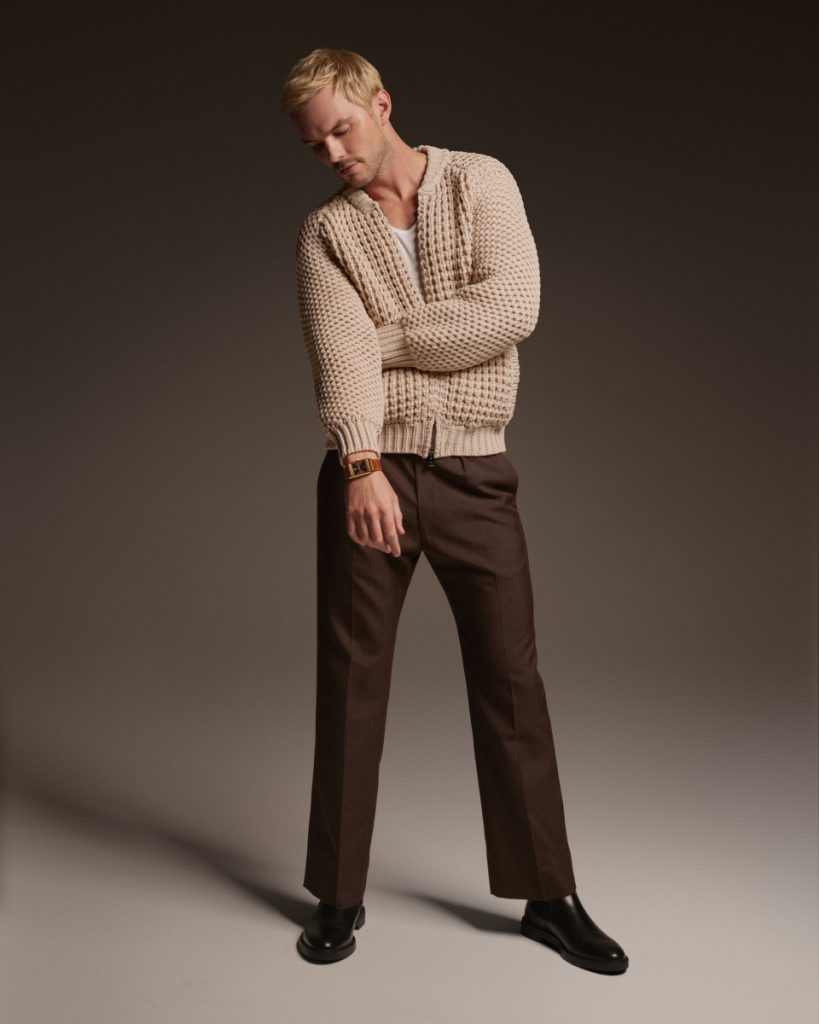 Nicholas Hoult in Jaeger-LeCoultre's 'The Hour Before'. Jaeger-LeCoultre Reverso Tribute Geographic