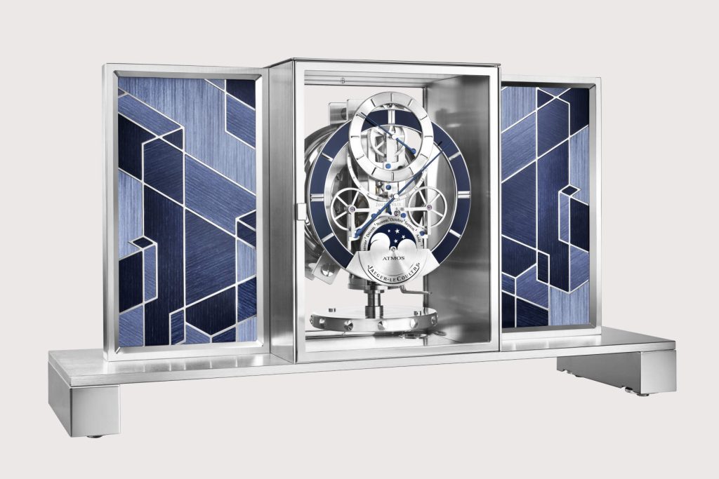 Jaeger-LeCoultre unveils Atmos Enamel Colibris and Atmos Wood Marqueterie