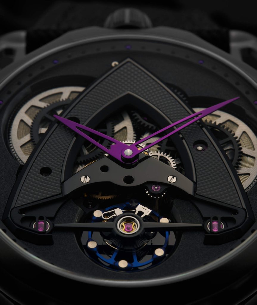 De Bethune DB28xs Dark Sand - Light, absorbed in zirconium