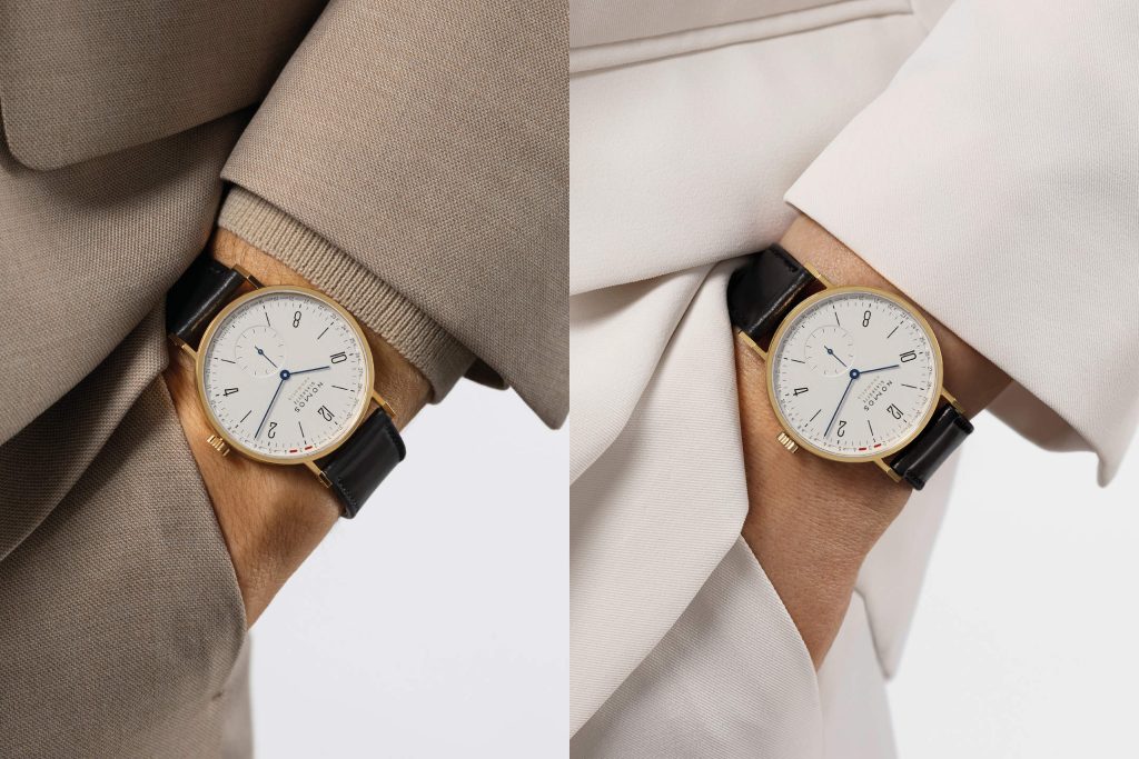 Time for two: NOMOS frames the watch as a modern engagement gift