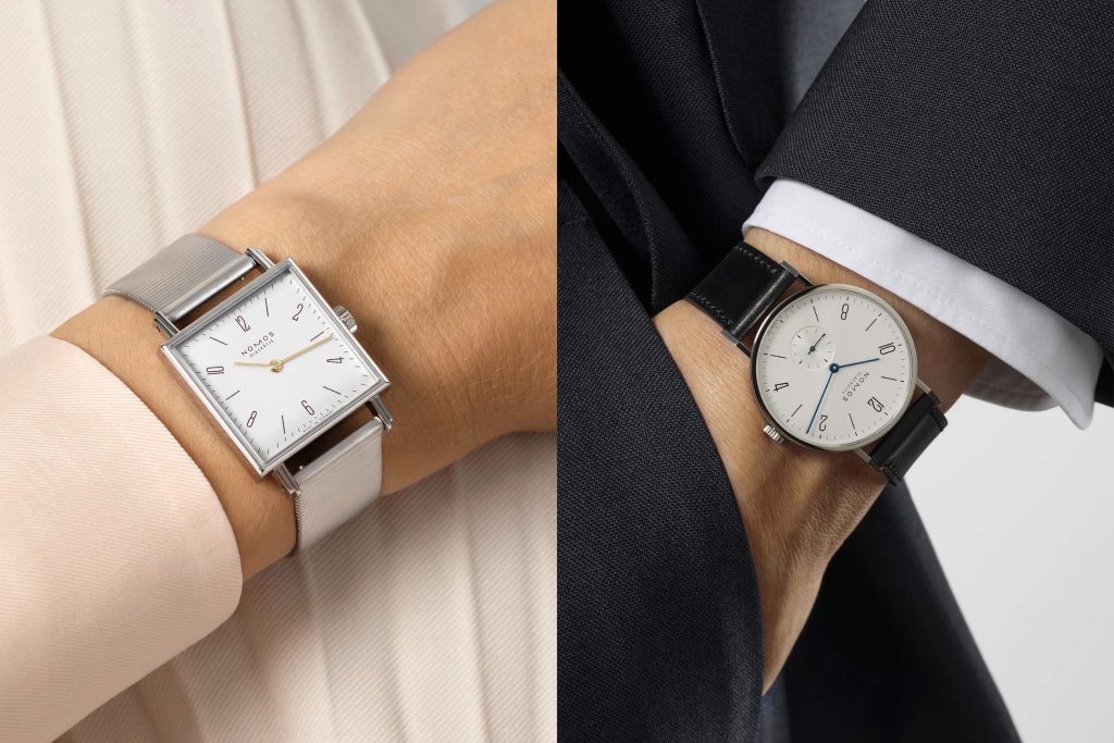 Time for two: NOMOS frames the watch as a modern engagement gift