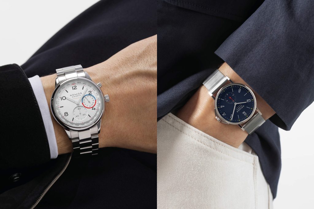 Time for two: NOMOS frames the watch as a modern engagement gift