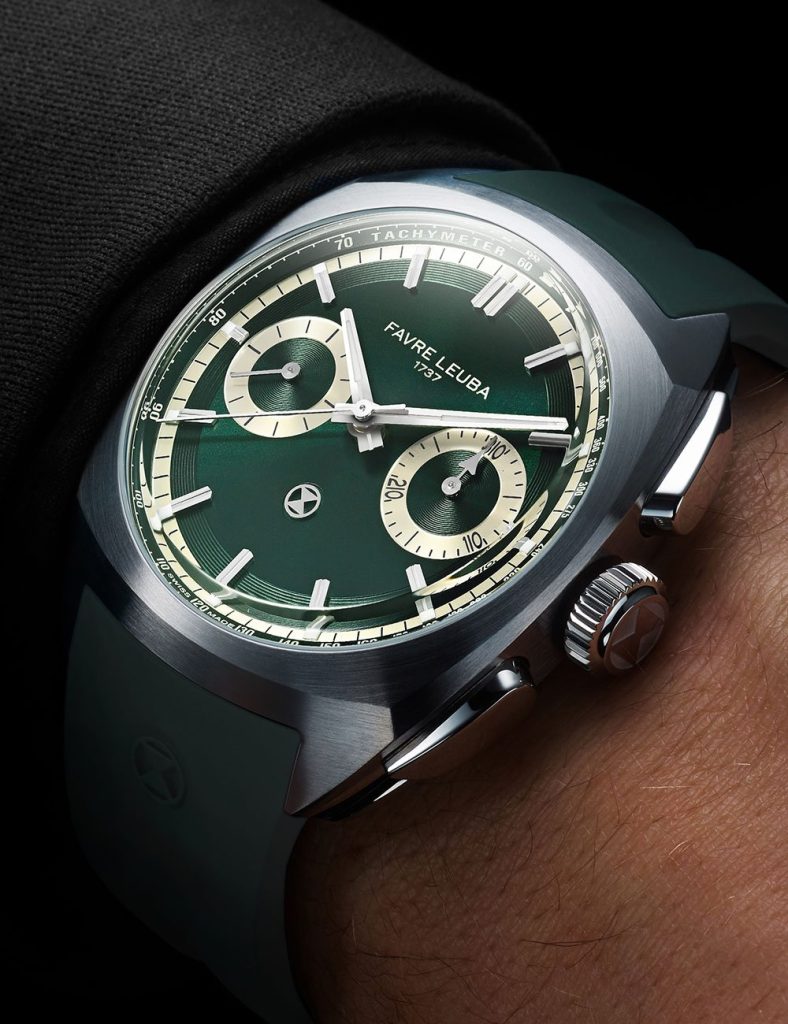 Favre Leuba's Chief Chronograph: Racing Green and Dune Editions Rev Up Enthusiasm