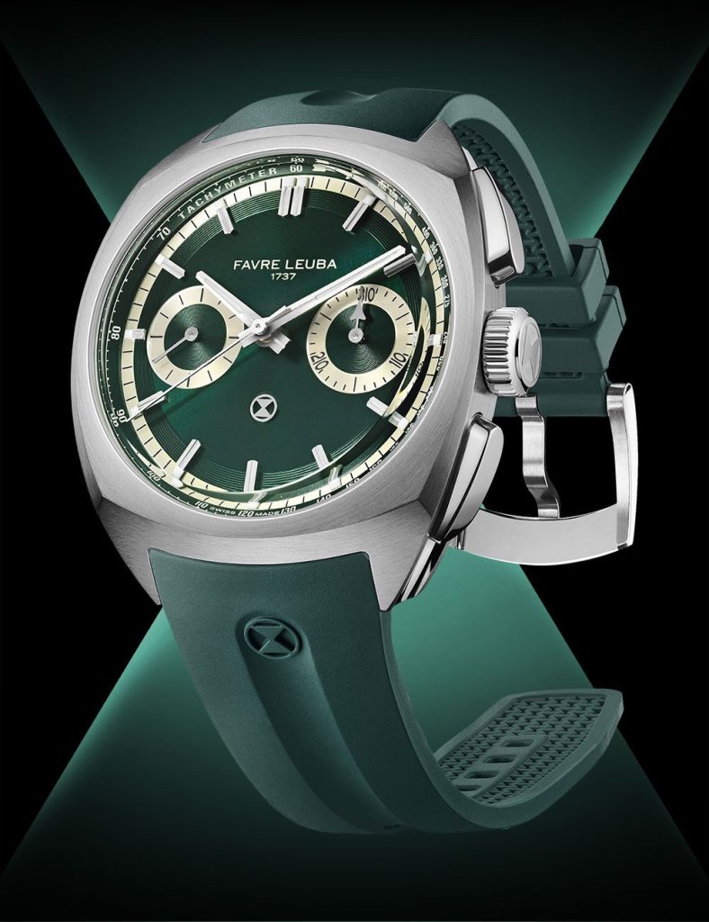Favre Leuba's Chief Chronograph: Racing Green and Dune Editions Rev Up Enthusiasm