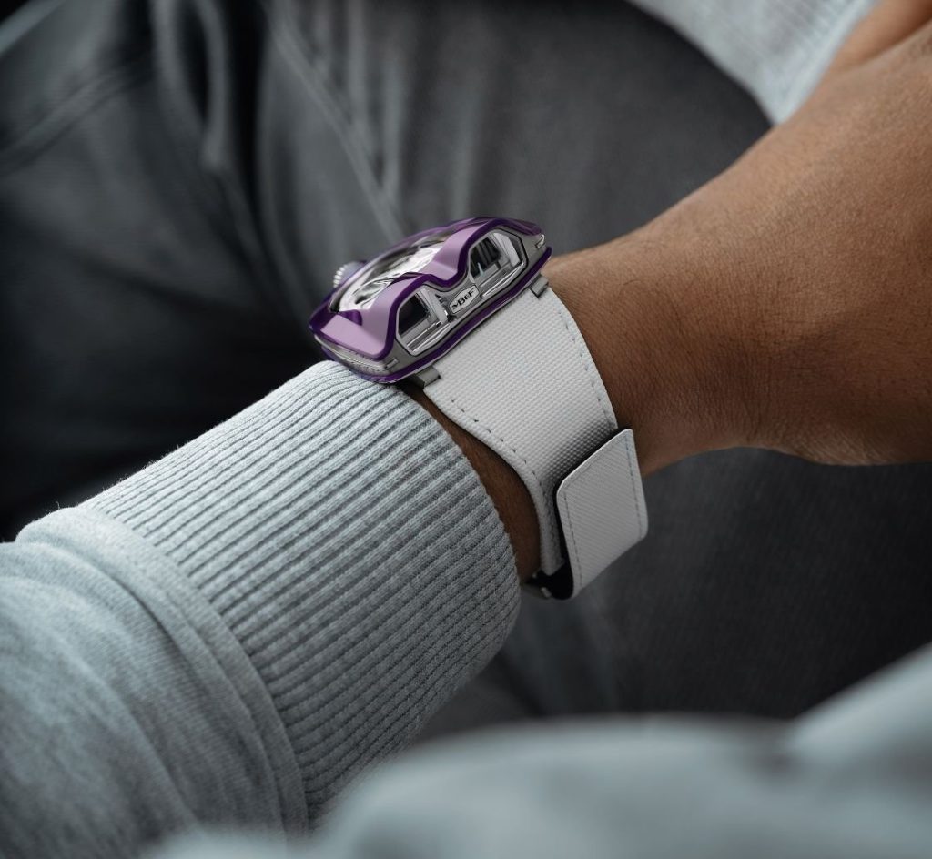 MB&F's New Spark: The SP One & HM8 Mark 2 Purple