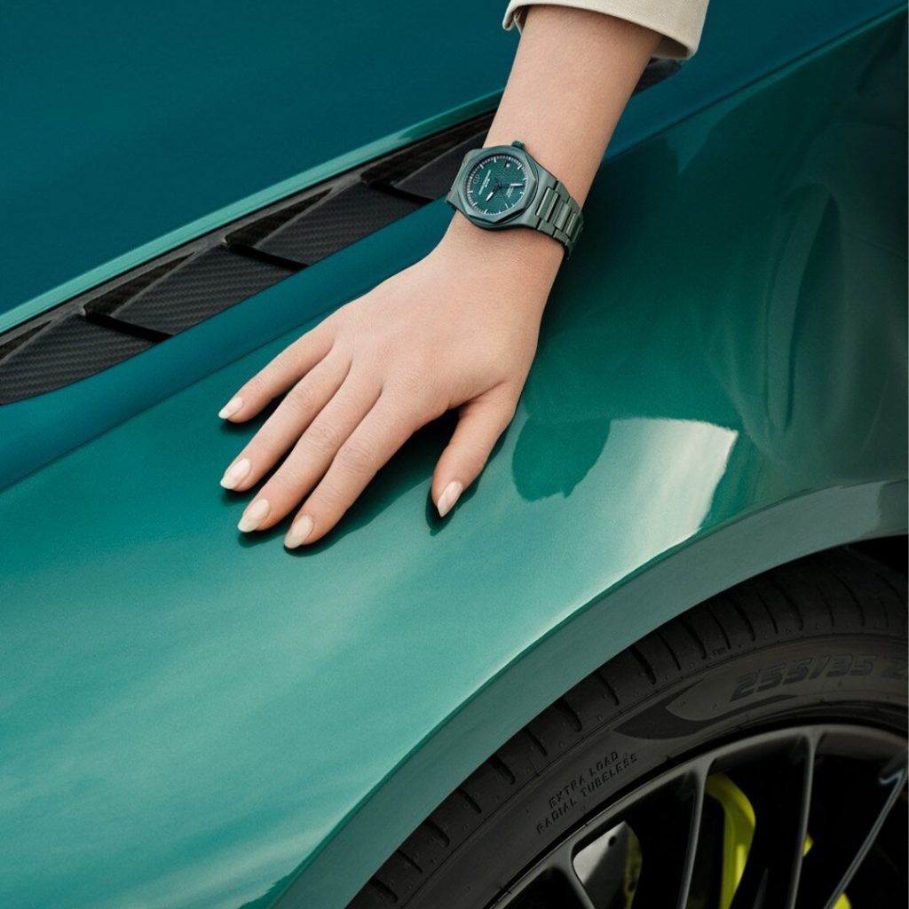 A Match Made in Horological Heaven: The Laureato Skeleton Aston Martin Edition