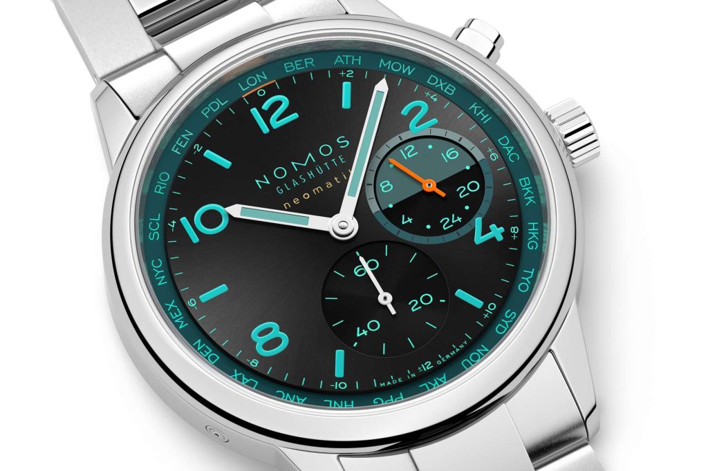 Night Navigation: NOMOS Glashütte Lights Up the Global Stage with Worldtimer