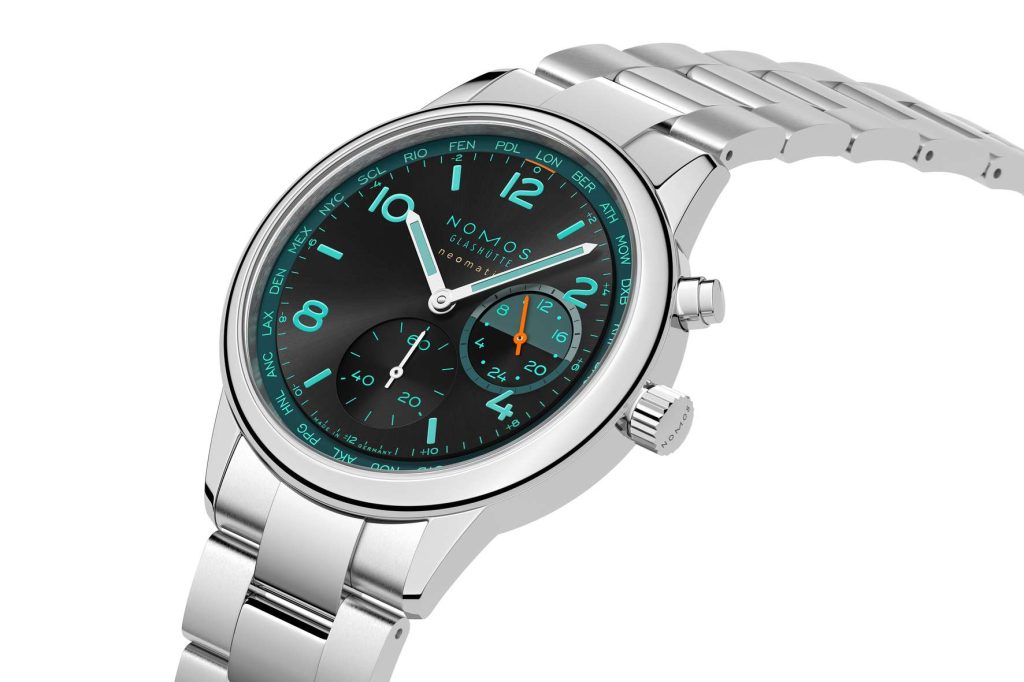 Night Navigation: NOMOS Glashütte Lights Up the Global Stage with Worldtimer