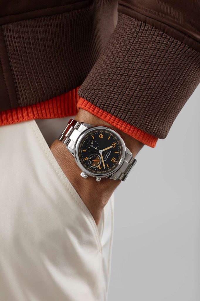 Night Navigation: NOMOS Glashütte Lights Up the Global Stage with Worldtimer