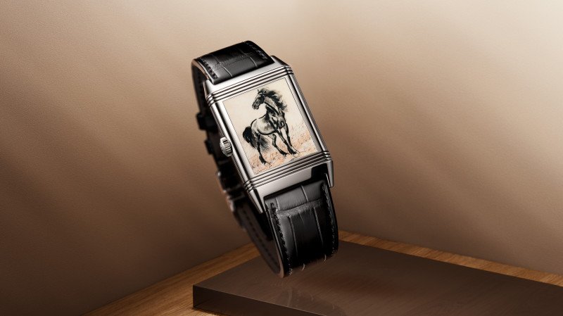 Jaeger-LeCoultre Celebrates the Year of the Horse with Artistic Reverso Watches