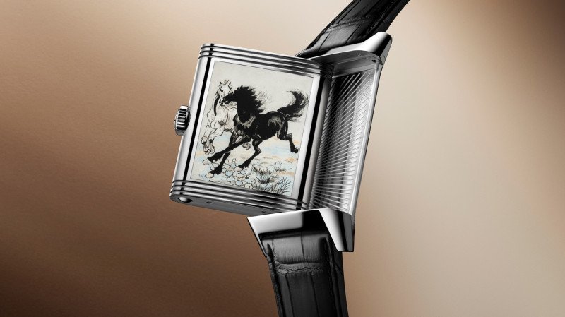 Jaeger-LeCoultre Celebrates the Year of the Horse with Artistic Reverso Watches