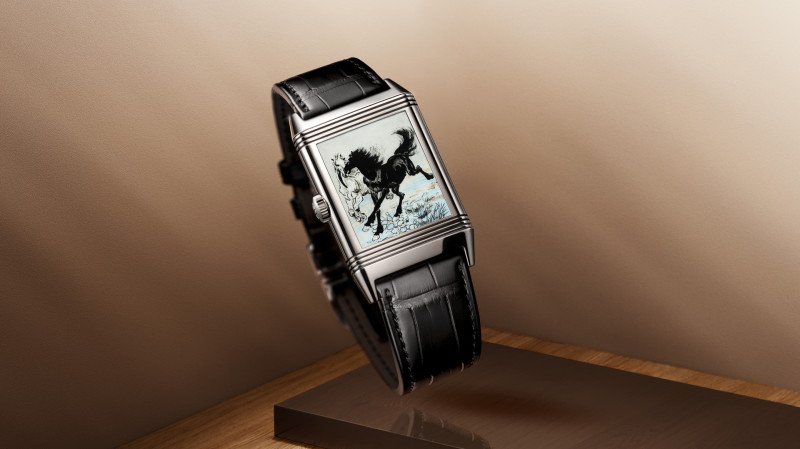 Jaeger-LeCoultre Celebrates the Year of the Horse with Artistic Reverso Watches