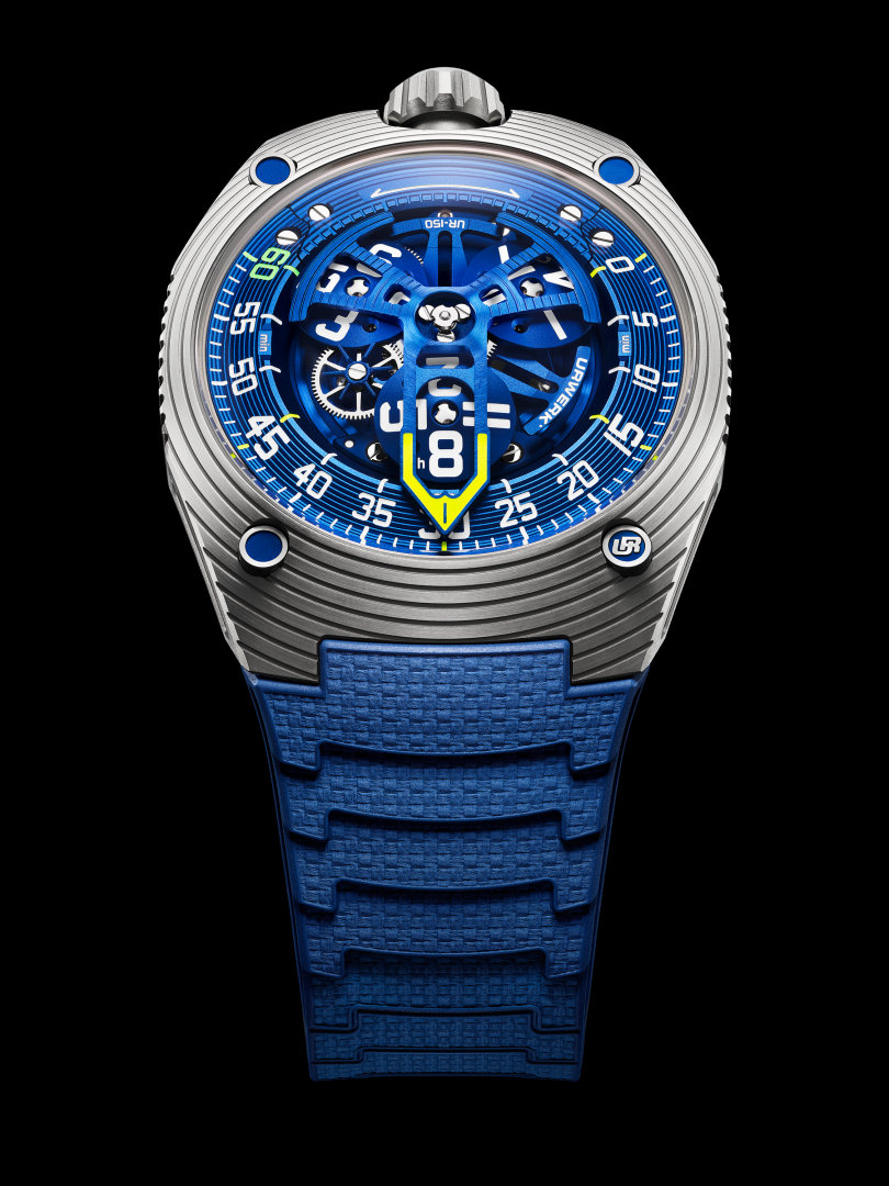 URWERK Unveils the Dazzling UR-150 Blue Scorpion