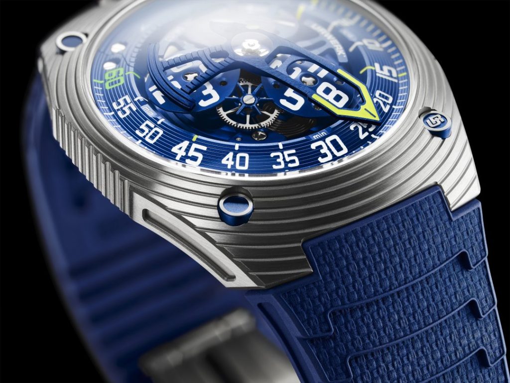 URWERK Unveils the Dazzling UR-150 Blue Scorpion