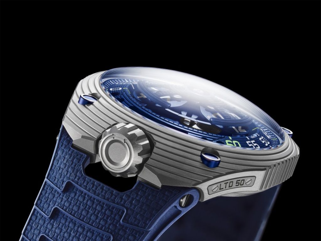 URWERK Unveils the Dazzling UR-150 Blue Scorpion