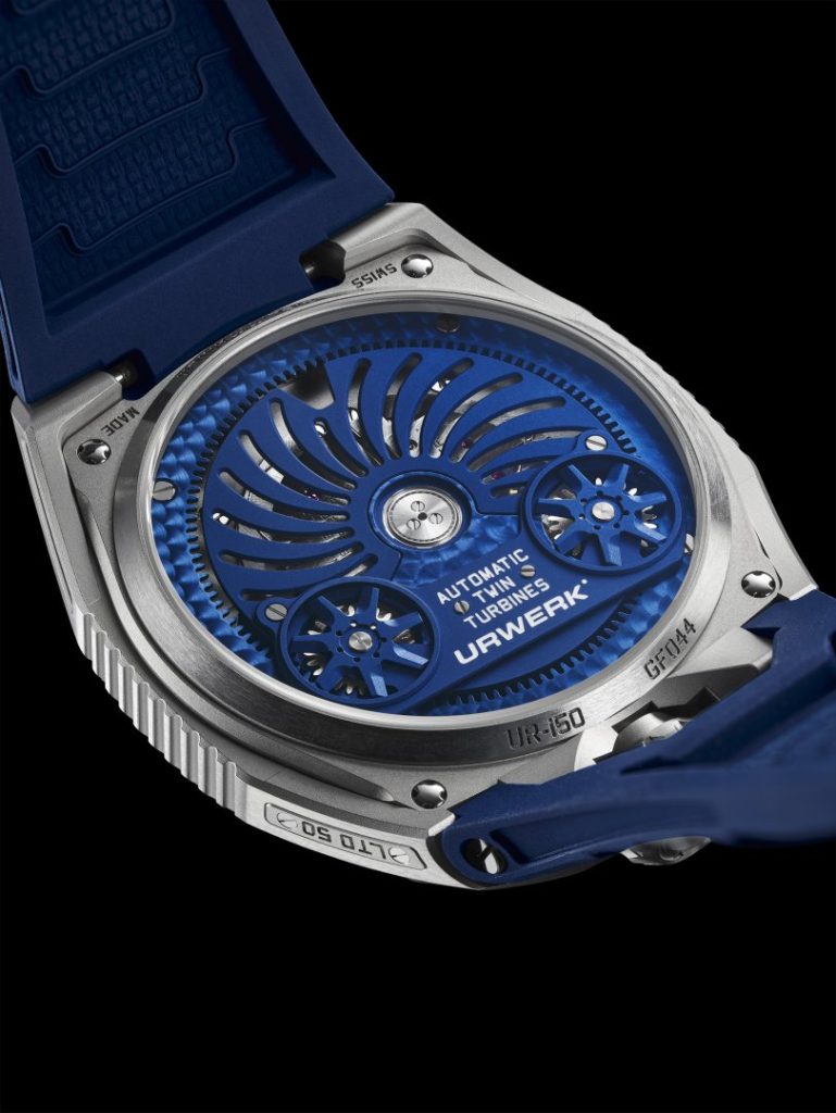 URWERK Unveils the Dazzling UR-150 Blue Scorpion