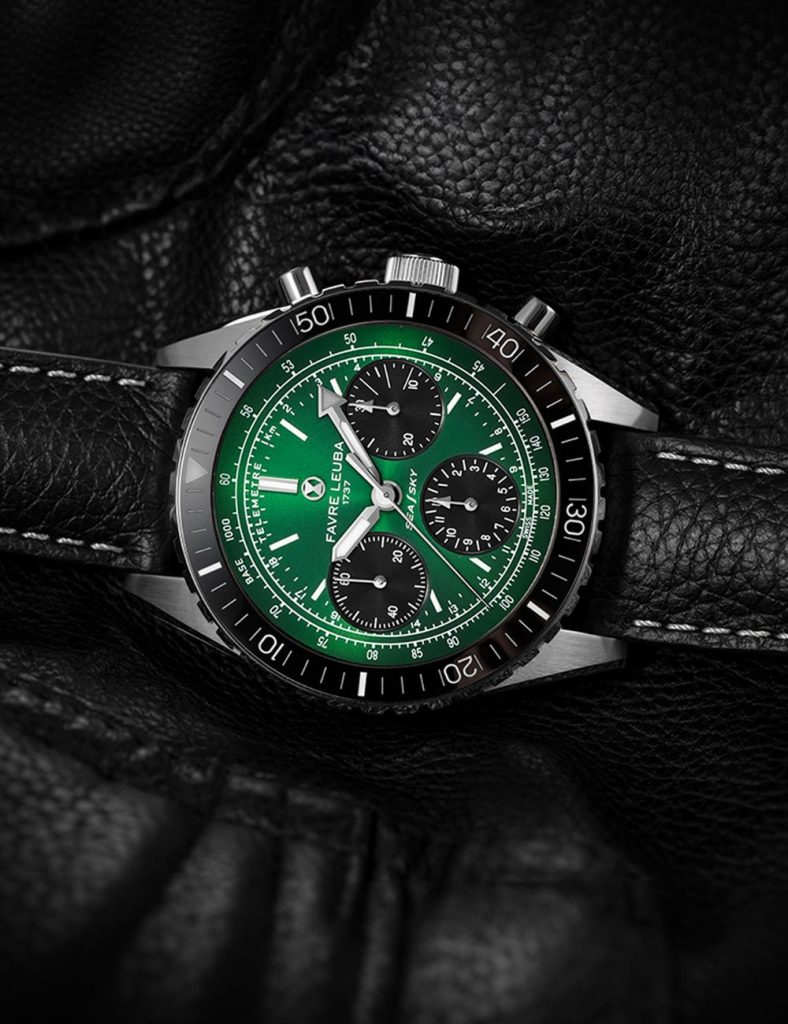 Favre Leuba's Sea Sky Revival Returns With a Vibrant Green Dial