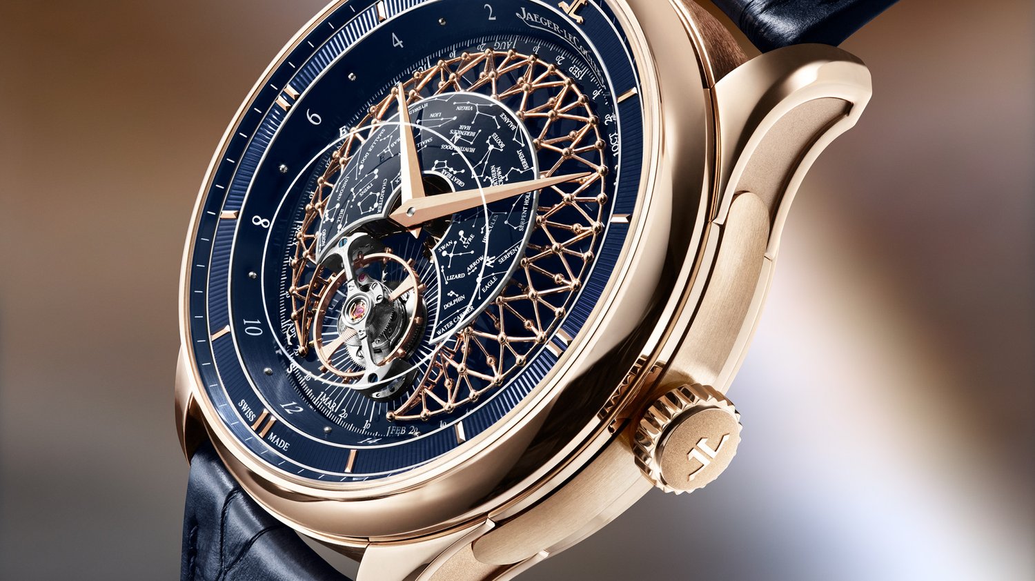 Jaeger-LeCoultre’s Master Hybris Artistica Calibre 945: A Celestial Symphony in Blue and Pink Gold