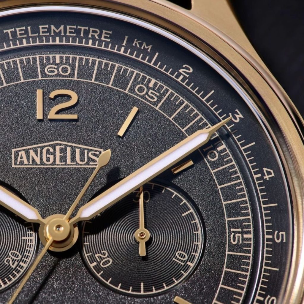 Angelus and Massena LAB Craft a Golden Wonder: The Chronographe Télémètre