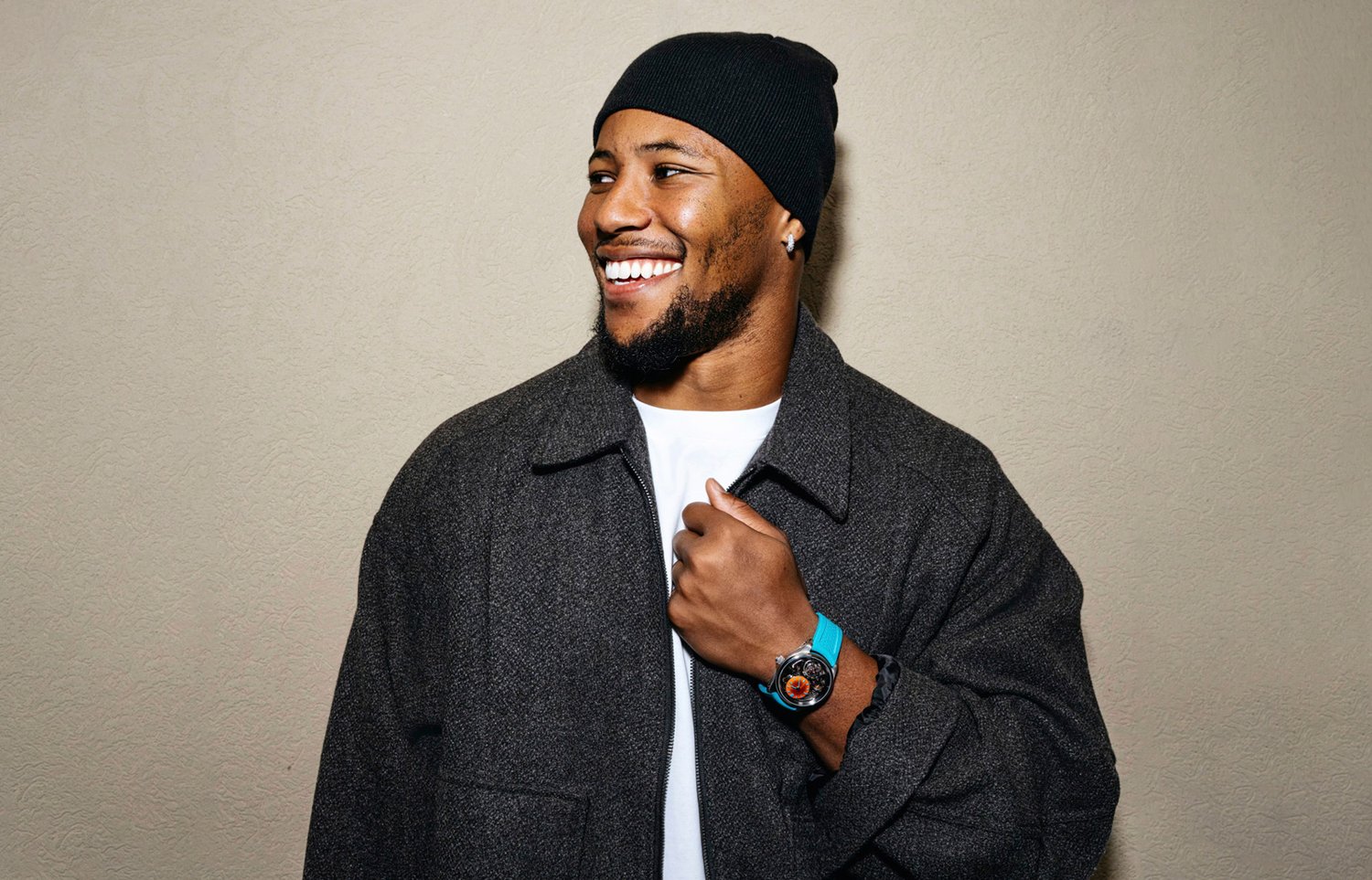 H. Moser & Cie. Partners with NFL Star Saquon Barkley