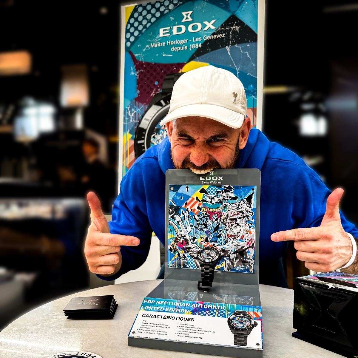 Edox’s Pop Neptunian: Where Art Meets the Ocean Depths