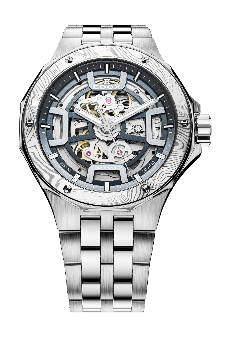 The Edox Delfin Mecano Damascus: A Splash of Steel and Style