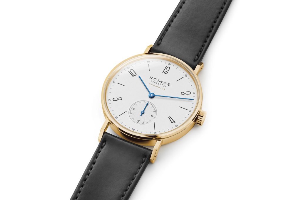 NOMOS Glashütte Introduces Tangente Gold Neomatik: A Classic Reimagined in 18K Gold