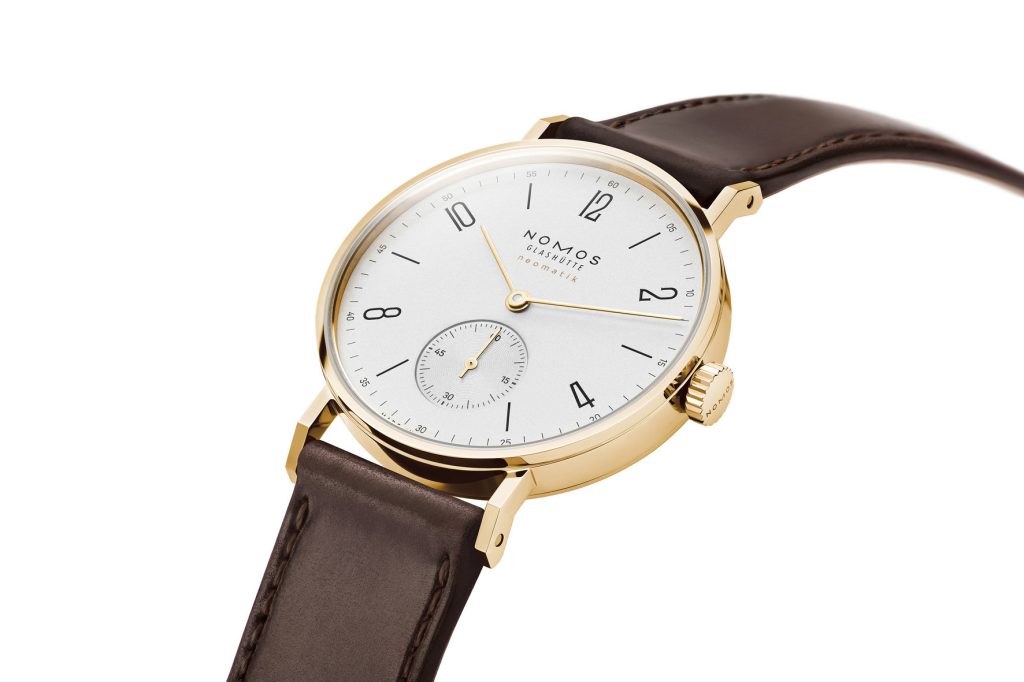 NOMOS Glashütte Introduces Tangente Gold Neomatik: A Classic Reimagined in 18K Gold