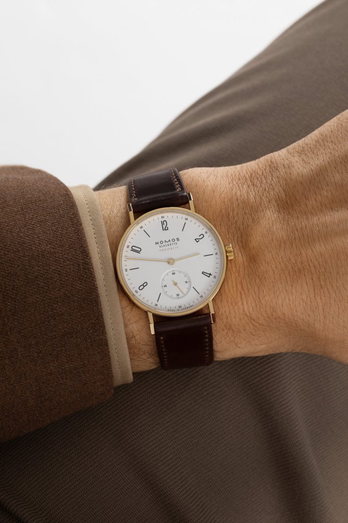 NOMOS Glashütte Introduces Tangente Gold Neomatik: A Classic Reimagined in 18K Gold