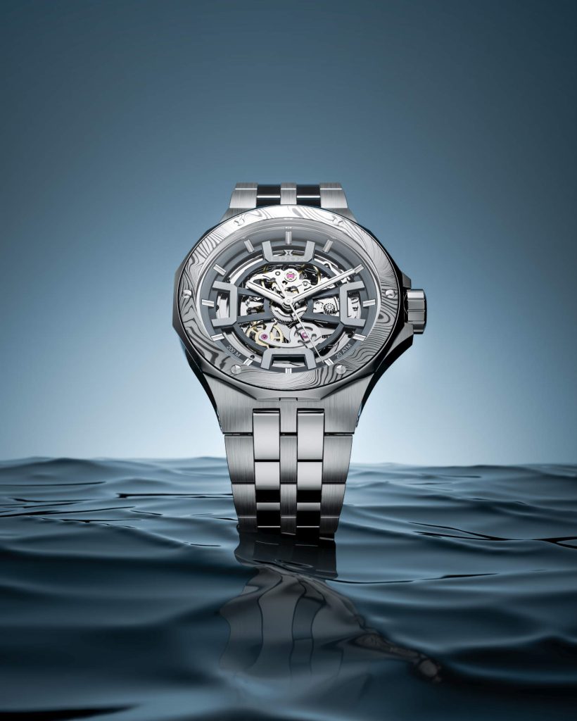 The Edox Delfin Mecano Damascus: A Splash of Steel and Style