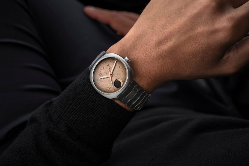 H. Moser & Cie's Streamliner Perpetual Moon Concept Meteorite: A Touch of the Cosmos on Your Wrist