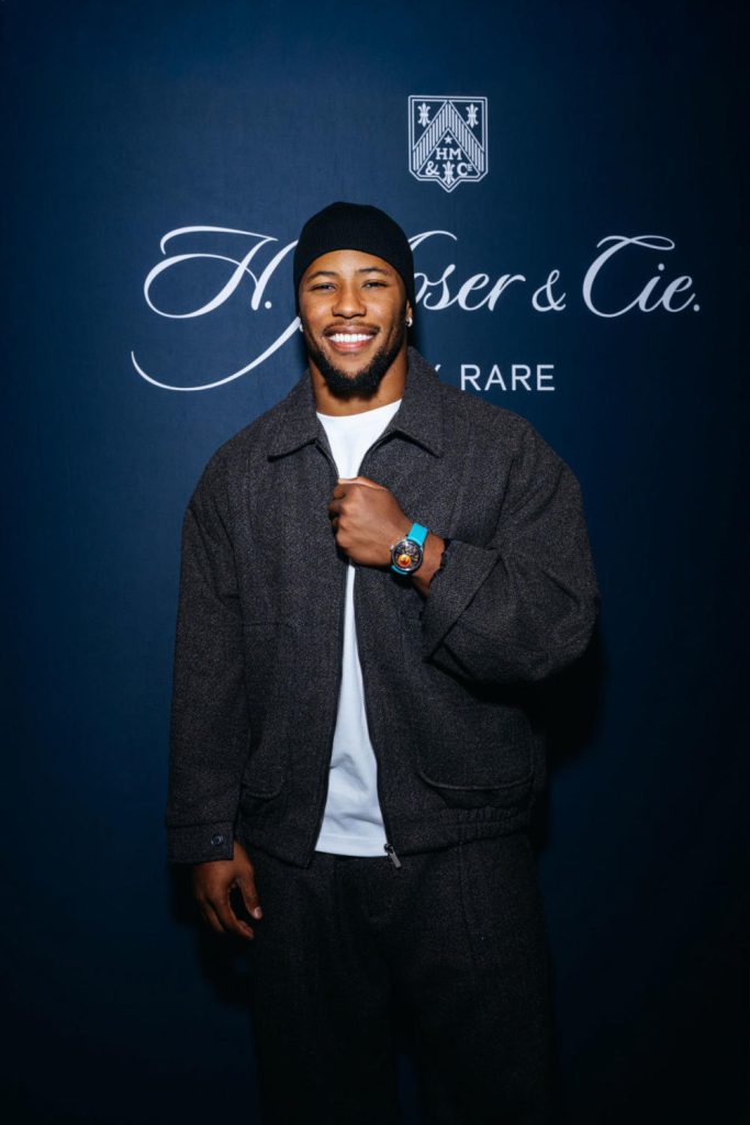 H. Moser & Cie. Partners with NFL Star Saquon Barkley