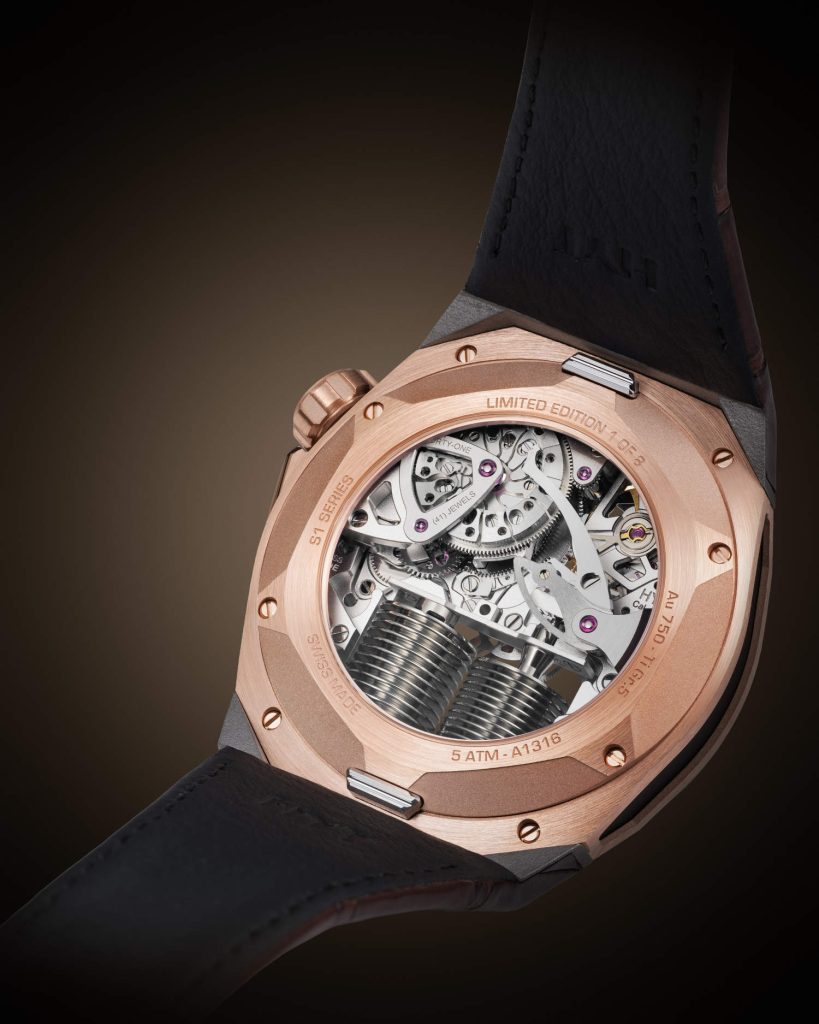 HYT S1 5N Gold Titanium Cigare: When Watches and Cigars Unite