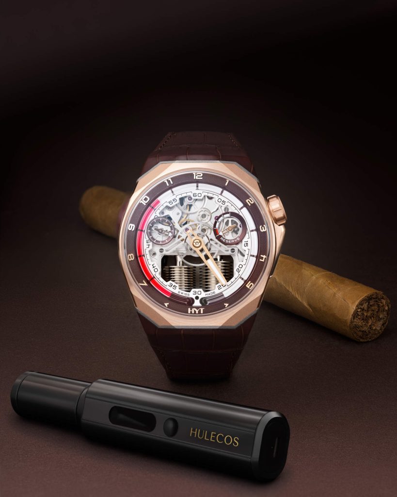 HYT S1 5N Gold Titanium Cigare: When Watches and Cigars Unite