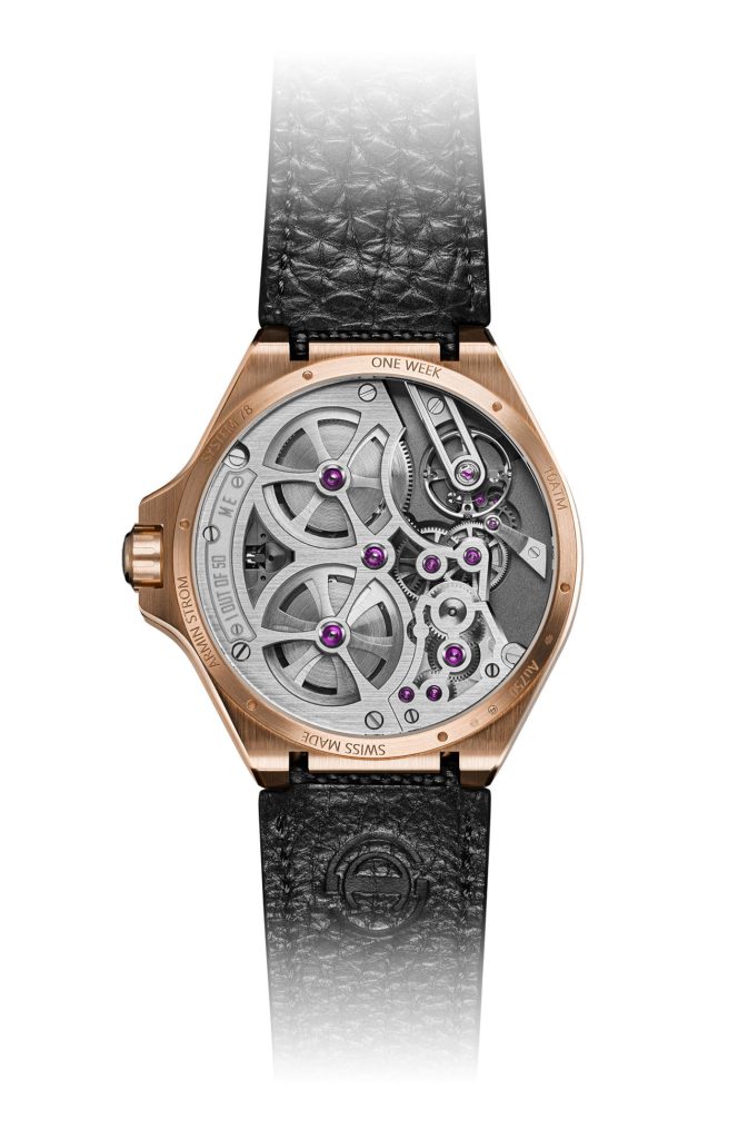 Armin Strom Unveils the One Week Skeleton Rose Gold: A Golden Revelation