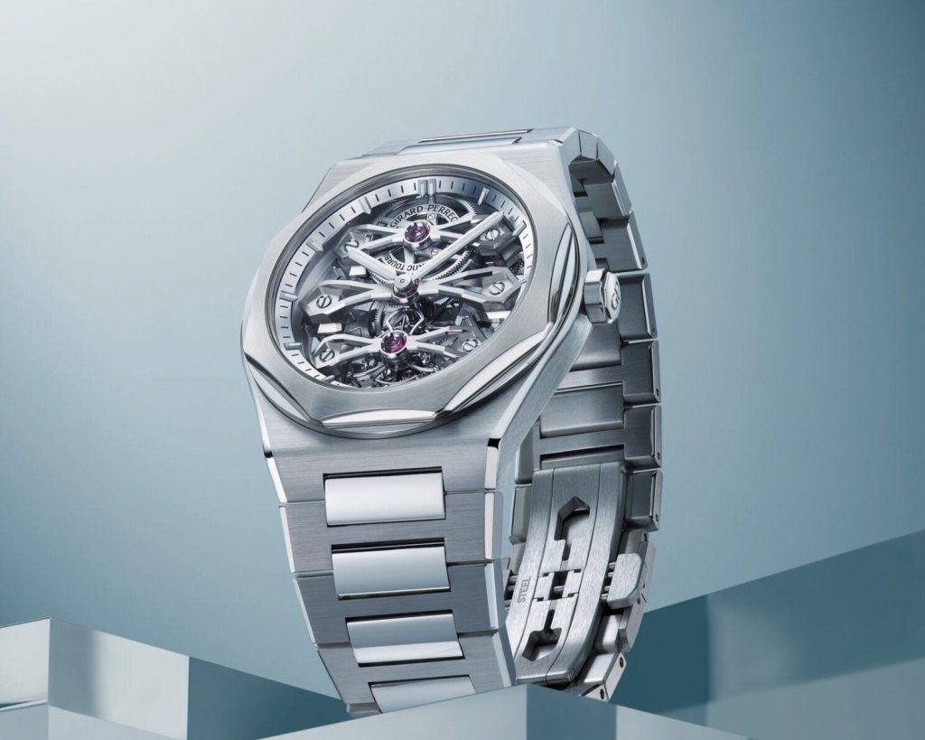 Girard-Perregaux's Laureato Three Gold Bridges: Two Legends Merge in One Masterpiece