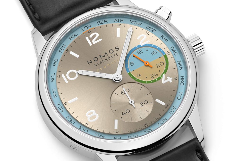 Roam and Reverie: NOMOS Glashütte's Scenic Journey with Club Sport Neomatik Worldtimer