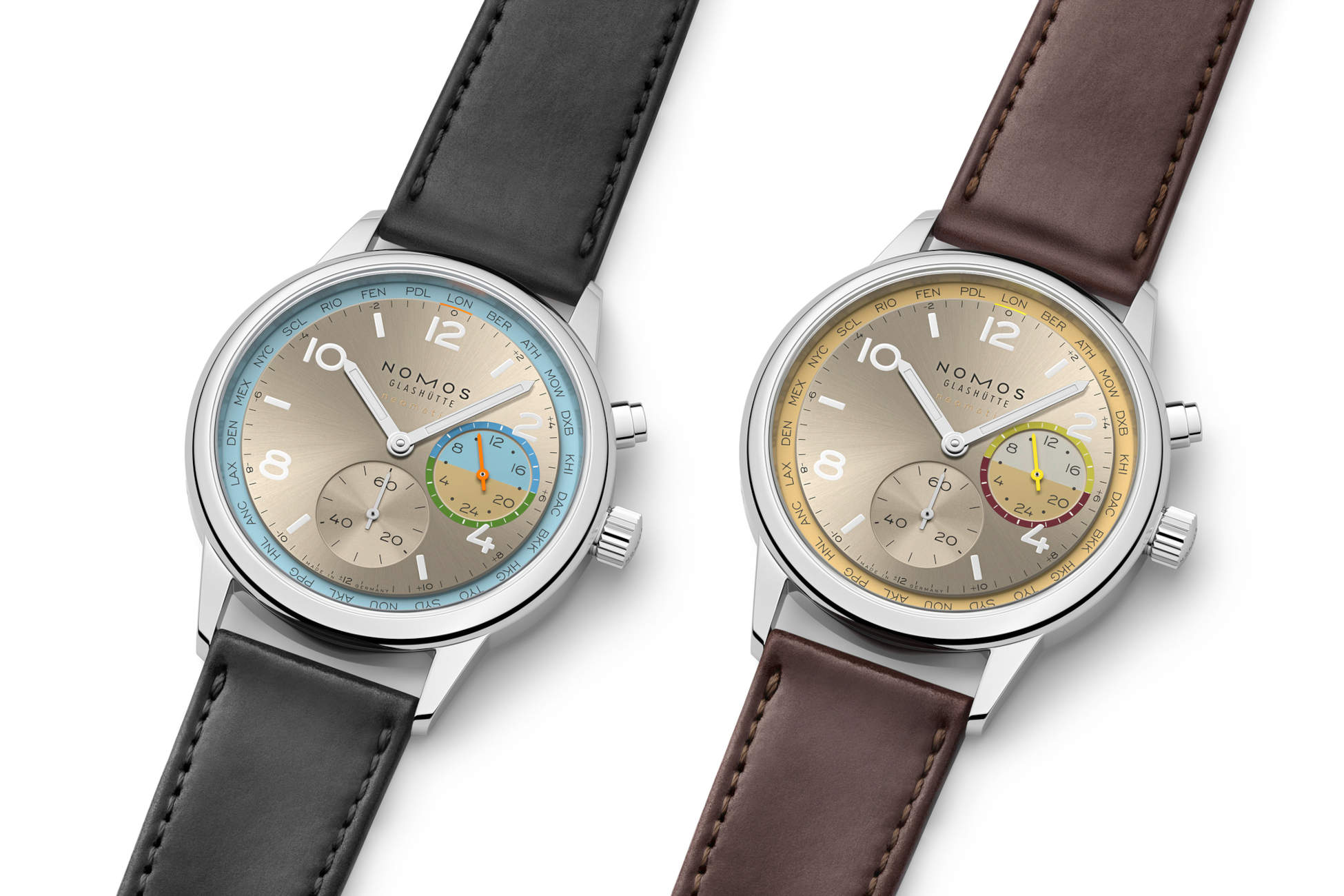 Roam and Reverie: NOMOS Glashütte's Scenic Journey with Club Sport Neomatik Worldtimer