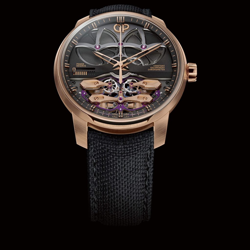 Girard-Perregaux unveils two Neo Constant Escapement variants in pink gold and carbon-silicium