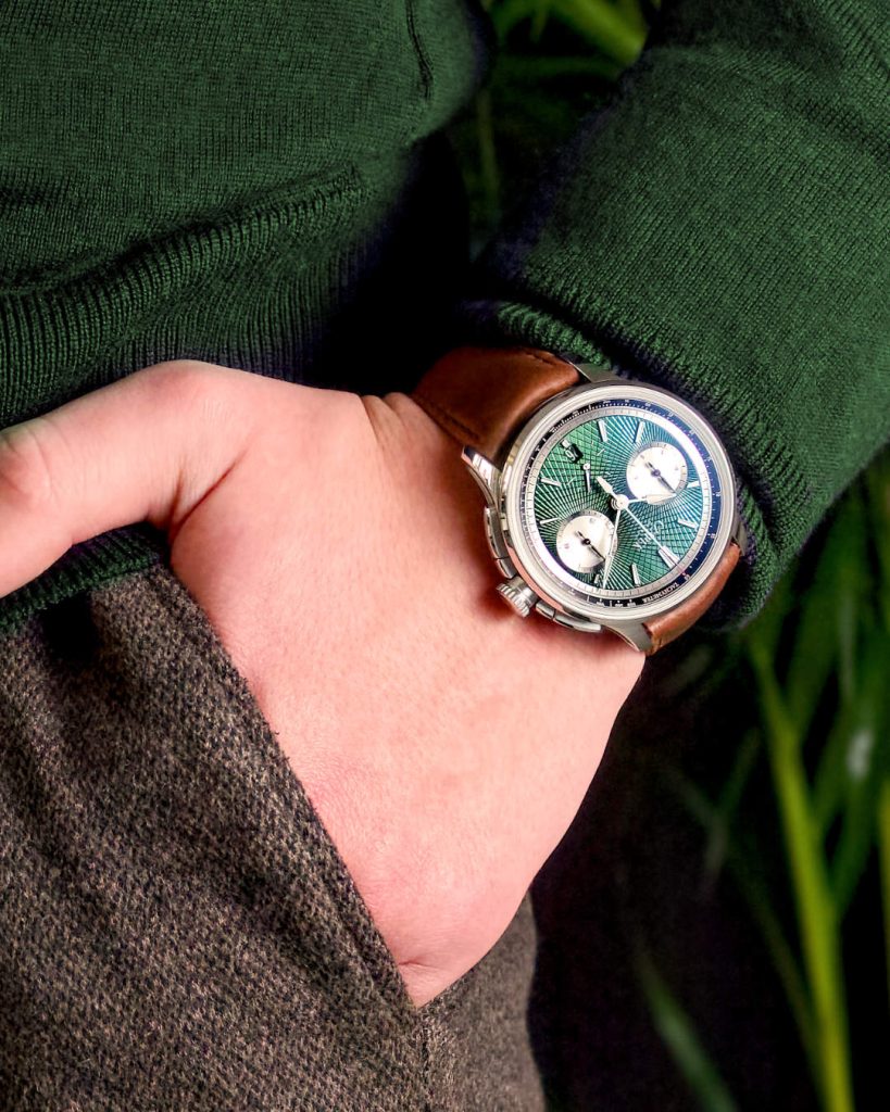 Czapek’s Faubourg de Cracovie Crossroads in Victory Green