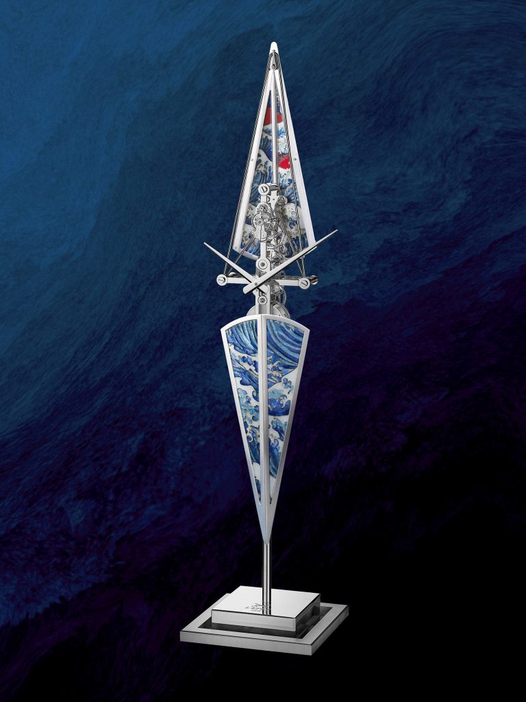 L'Epée 1839 La Regatta - a vertical skiff in Grand Feu