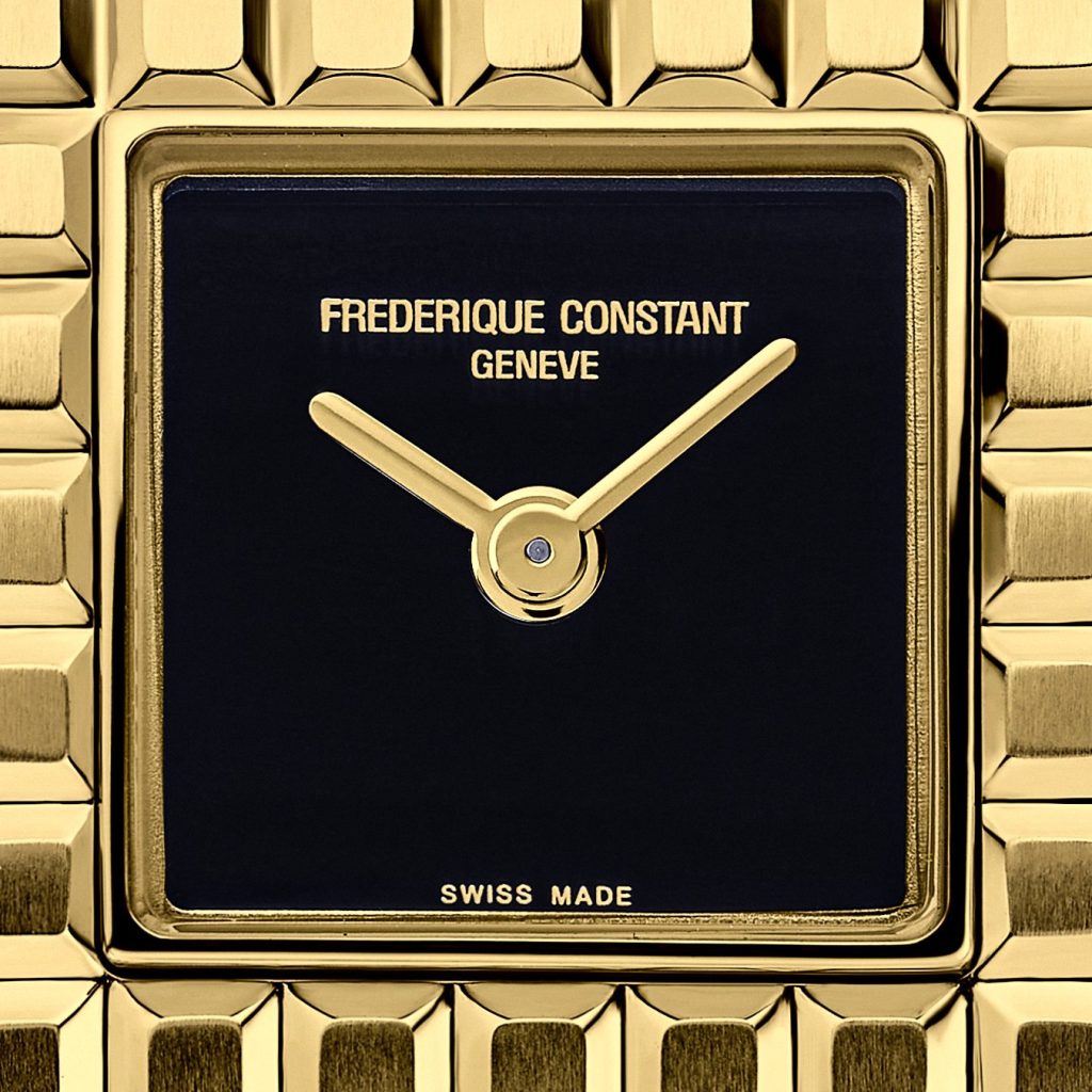Frederique Constant unveils a black onyx twist to the Classics Manchette