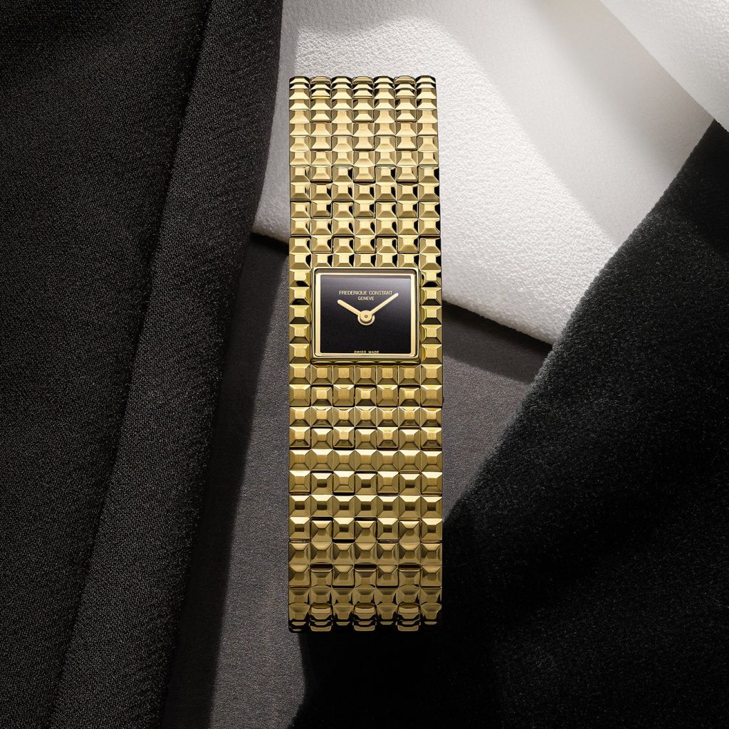 Frederique Constant unveils a black onyx twist to the Classics Manchette
