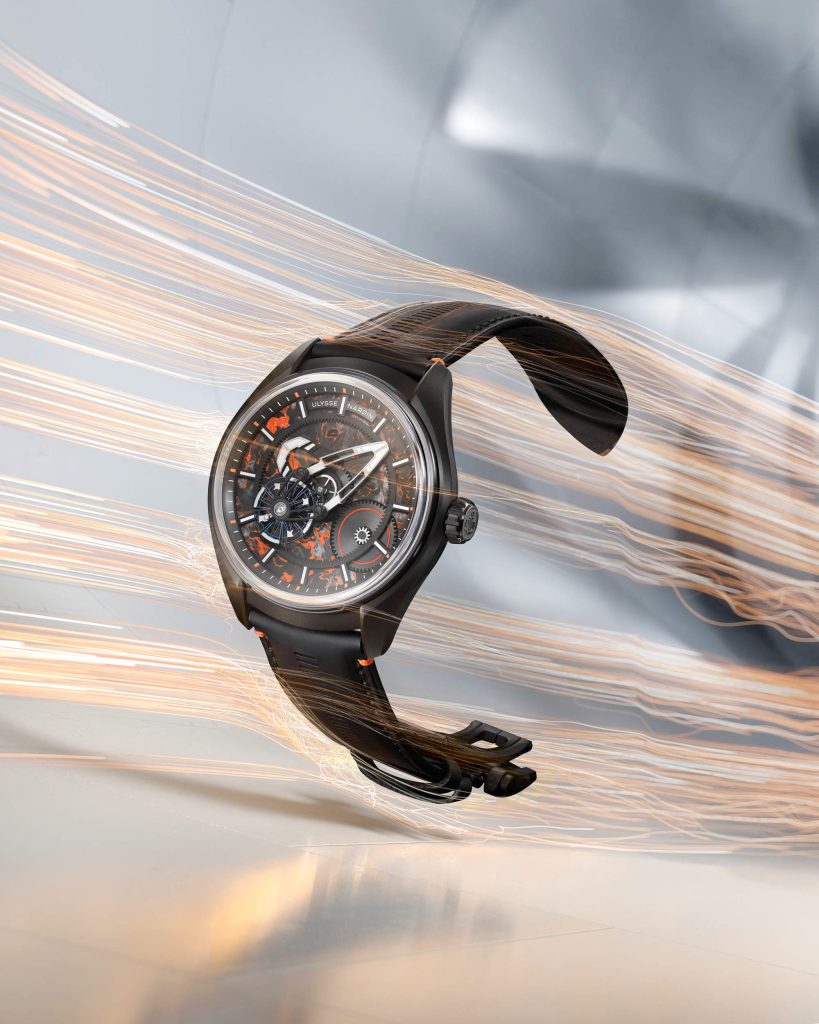 Ulysse Nardin Freak X Gumball 3000 Edition 2 - a lean machine in black, orange and Carbonium