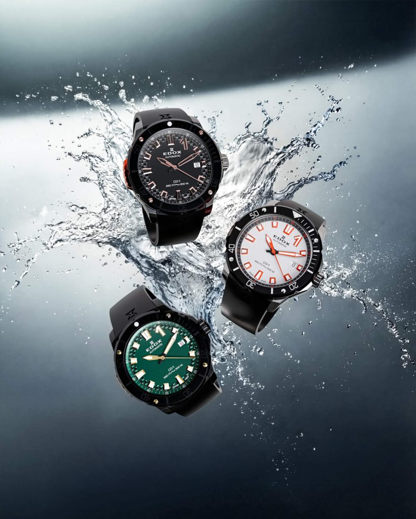 Edox CO-1 Bezel Lock Automatic - a diver built to stay put at depth