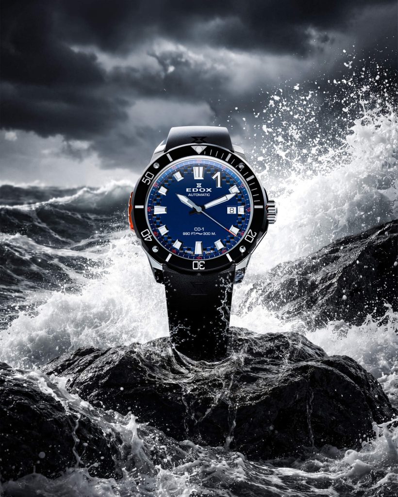 Edox CO-1 Bezel Lock Automatic - a diver built to stay put at depth