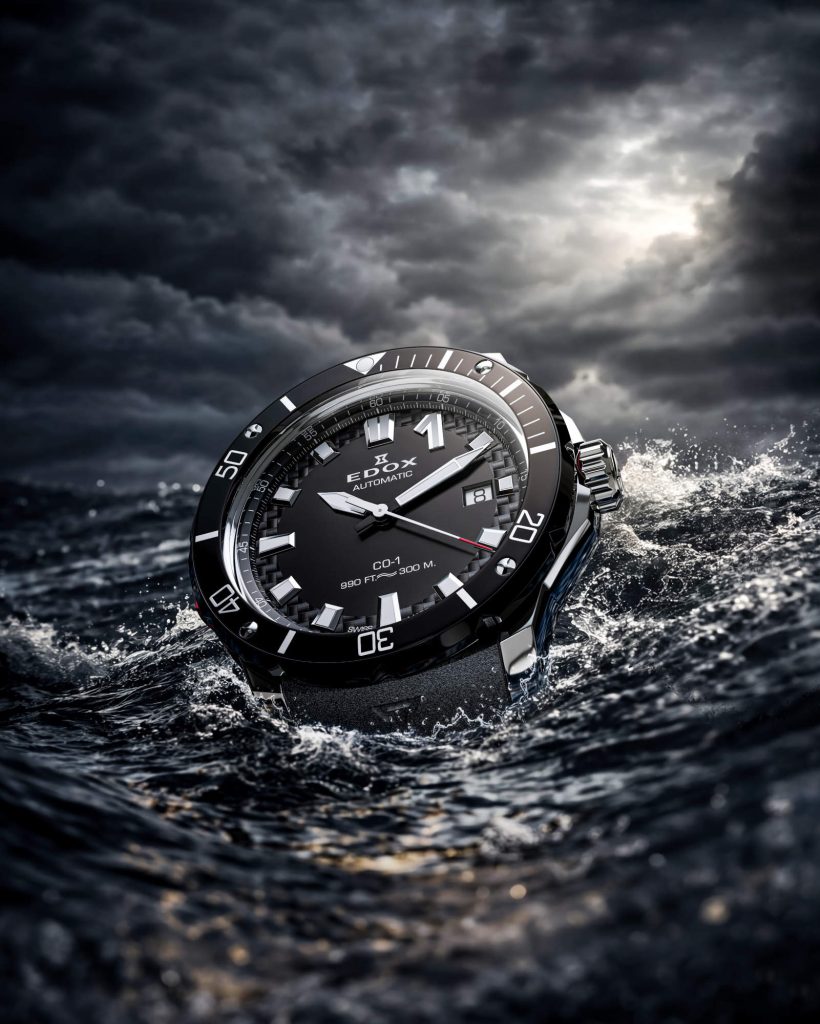 Edox CO-1 Bezel Lock Automatic - a diver built to stay put at depth
