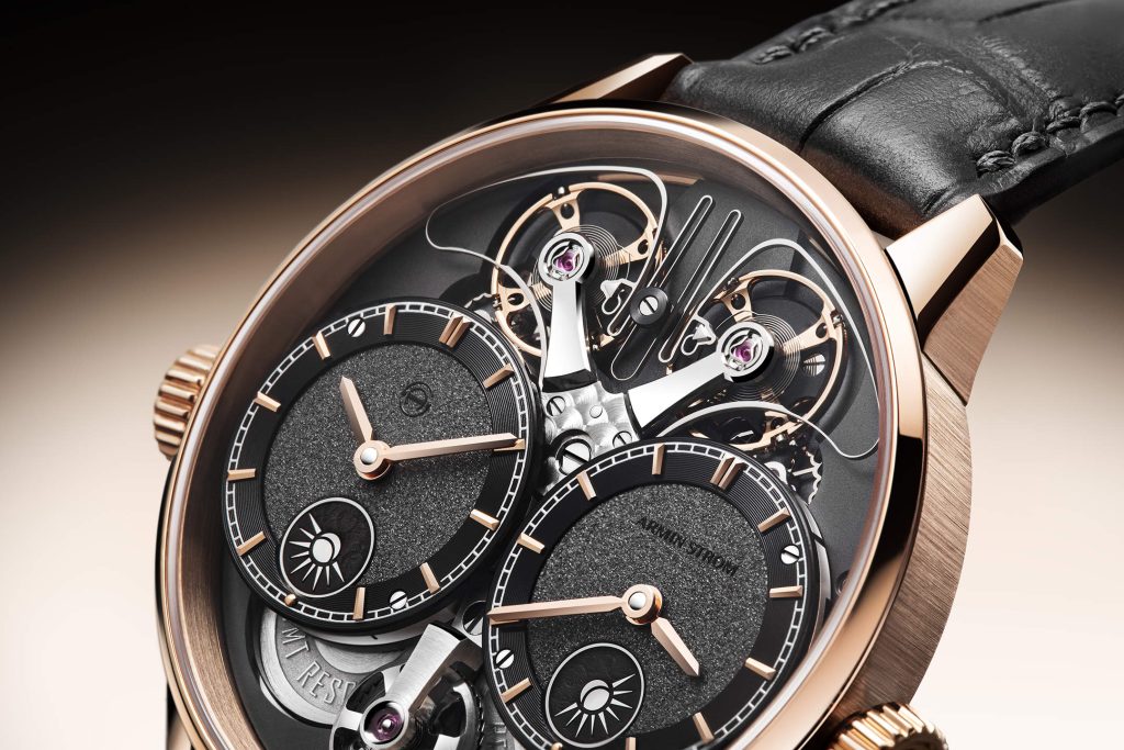 Armin Strom Dual Time GMT Resonance Rose Gold - two time zones, one heartbeat