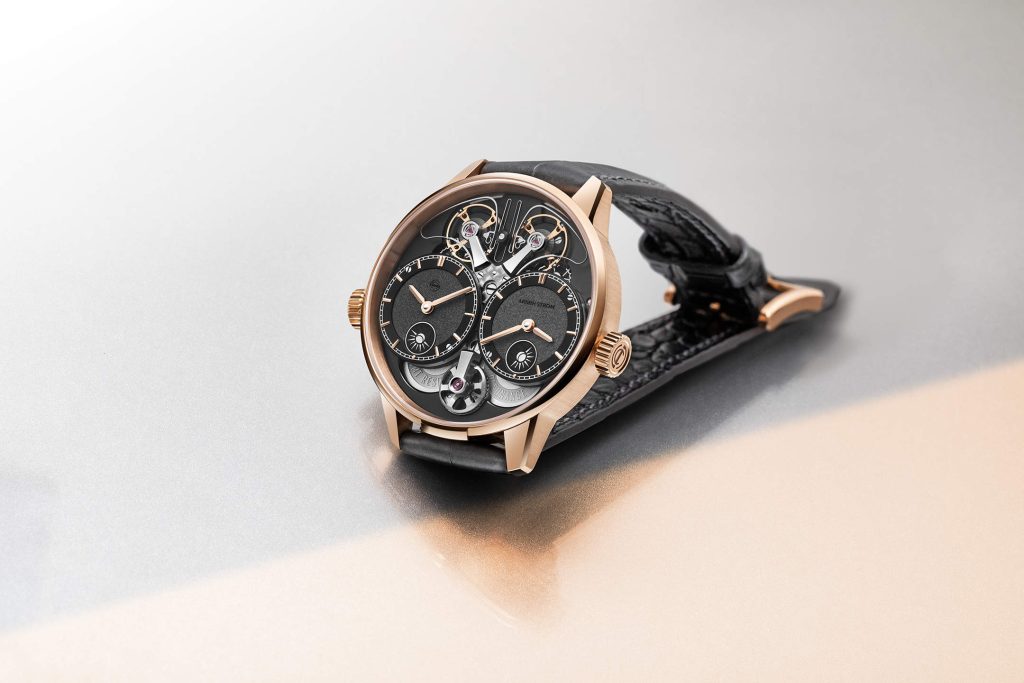Armin Strom Dual Time GMT Resonance Rose Gold - two time zones, one heartbeat